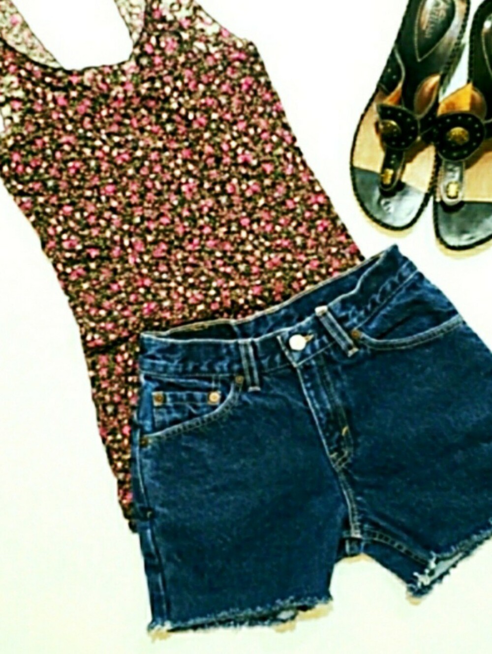 Vintage Levi's Cutoff Jean Shorts